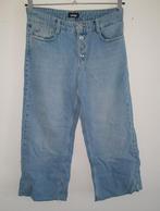 Spijkerbroek Eksept mt.28 lichtblauw 3/4 model en wijde pijp, Kleding | Dames, Spijkerbroeken en Jeans, Blauw, Ophalen of Verzenden