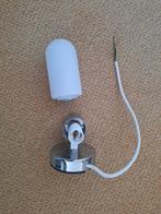 Badkamerlamp met stopcontact., Ophalen of Verzenden, Gebruikt