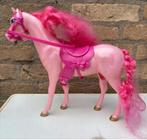 Roze Barbie paard, Ophalen of Verzenden, Gebruikt, Barbie