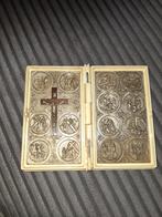 Het reisaltaar, de kruisiging van Jesus., Antiek en Kunst, Ophalen of Verzenden