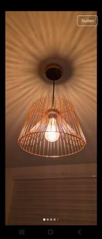 Koperen hanglamp, Ophalen of Verzenden, Zo goed als nieuw, Metaal, Modern