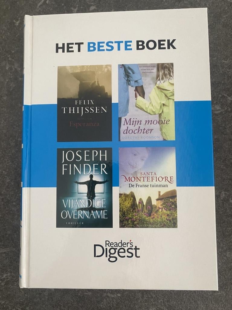 Boek 4 in 1 ongelezen, Ophalen of Verzenden, Zo goed als nieuw