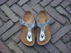 GRATIS VERZENDEN NIEUWE ZILVEREN GIZEH BIRKENSTOCKS MT 36, Slippers, Overige kleuren, Verzenden, Nieuw