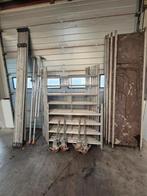 Layher aluminium rolsteiger werkhoogte 10.20, Doe-het-zelf en Verbouw, Steigers, Ophalen, Gebruikt, Rolsteiger of Kamersteiger