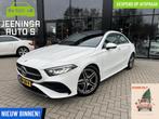 Mercedes A-klasse 180 AMG Line|Distronic|Pano|18"AMG-wielen|, Gebruikt, 11 pk, Wit, Bedrijf