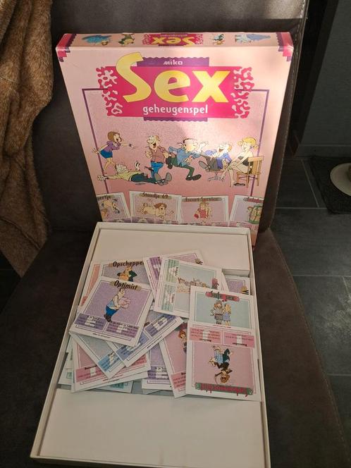 Mika Sex Geheugenspel - Volwassenen, Hobby en Vrije tijd, Gezelschapsspellen | Bordspellen, Gebruikt, Een of twee spelers, Drie of vier spelers