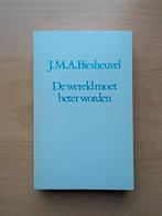 J.M.A. Biesheuvel, De wereld moet beter worden (gesigneerd), Boeken, Ophalen of Verzenden, Zo goed als nieuw, Nederland
