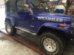 Jeep Wrangler YJ Sidebars RVS plaat