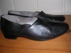 Elegante zwarte zachtleren pumps met hak van Ara, maat 38,5, Pumps, ARA, Verzenden, Zwart