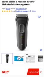 Scheerapparaat NIEUW, Ophalen of Verzenden, Zo goed als nieuw, Scheren en Epileren