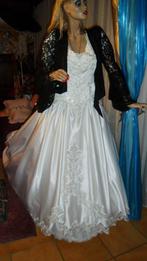 Bruidsjurk in de maat 42, Ophalen of Verzenden, Zo goed als nieuw, Wit, Trouwjurk