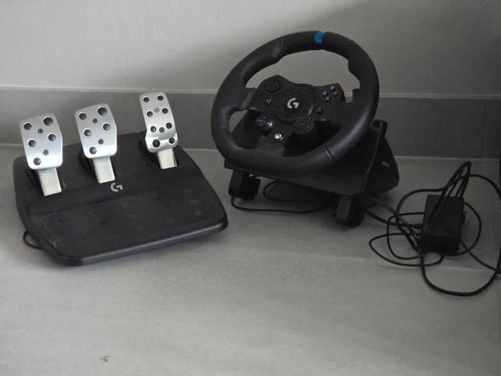 Logitech G923 TREUFORCE-Stuur, Spelcomputers en Games, Spelcomputers | Overige Accessoires, Zo goed als nieuw, Ophalen of Verzenden