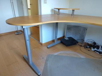 Ikea Galant beuken bureau - afbeelding 3