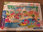 flamingo puzzel 104 stukjes, Ophalen of Verzenden, Meer dan 50 stukjes, Zo goed als nieuw, 6 jaar of ouder