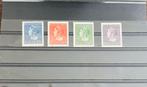 Koningin Wilhelmina 346-349 ongebruikt, Postzegels en Munten, Na 1940, Verzenden, Postfris
