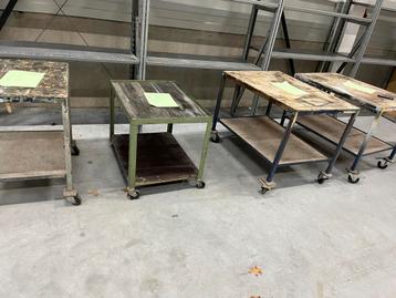 Werkplaats karretjes - diverse maten beschikbaar voor biedingen