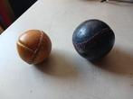 2 Antieke Baseballs - Victoriaanse Baseball, Ophalen of Verzenden