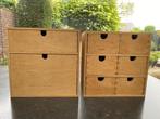 Twee mooie moppe kastjes, Ophalen, Minder dan 50 cm, 1 of 2 laden, Zo goed als nieuw