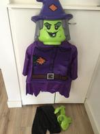 Verkleed kleding Lego kostuum heks kind 7-8 jaar, Ophalen of Verzenden, Zo goed als nieuw, 122 t/m 128, Jongen of Meisje