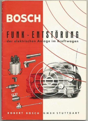 Brochure Bosch storingen ontsteking starten 1957 beschikbaar voor biedingen