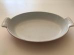 Dru geemailleerde gietijzeren ovenschaal, Ophalen of Verzenden, Gebruikt, Gietijzer, Koekenpan of Braadpan