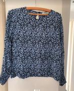 Mooie blousetop MSCH COPENHAGEN LARGE, Kleding | Dames, Blauw, Maat 42/44 (L), Ophalen of Verzenden, Zo goed als nieuw