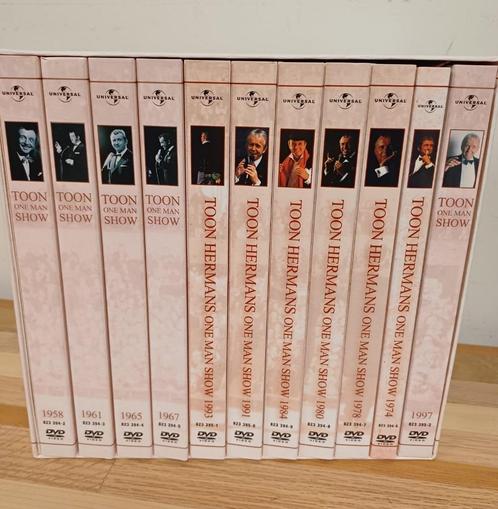 Toon Hermans One Man Show DVD Boxset, Cd's en Dvd's, Cd's | Humor en Cabaret, Zo goed als nieuw, Boxset, Ophalen of Verzenden