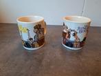 2 jungle book mokken bekers, Ophalen, Leeuwenkoning of Jungle Boek, Zo goed als nieuw, Servies
