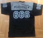 T-Shirt TEAM SATAN Lucifer 666, Ophalen of Verzenden, Zo goed als nieuw, Maat 56/58 (XL), Zwart