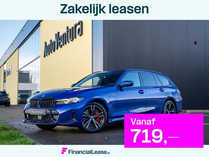 BMW 3-serie Touring 330e l M-sport l Long Range l Trekhaak l, Auto's, BMW, Bedrijf, Lease, Financial lease, 3-Serie, 360° camera