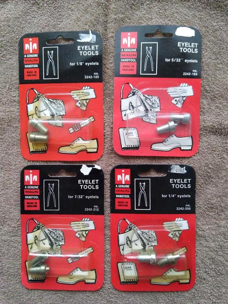 MAUN eyelet tools for handtool : hele lot., Hobby en Vrije tijd, Naaien en Fournituren, Nieuw, Overige typen, Ophalen