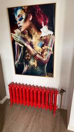 Classic Radiator Company gietijzer – rood – ornament, Ophalen, Kamille 2, YBS, Zo goed als nieuw