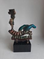 Bronzen beeld van Caius Spronken - Liggende Vrouw, Ophalen of Verzenden