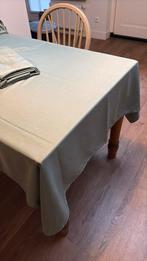 TAFELLAKENS GROEN 2.40x 1.40 BLOKKER als nieuw, Rond, Zo goed als nieuw, Minder dan 50 cm, 50 tot 100 cm