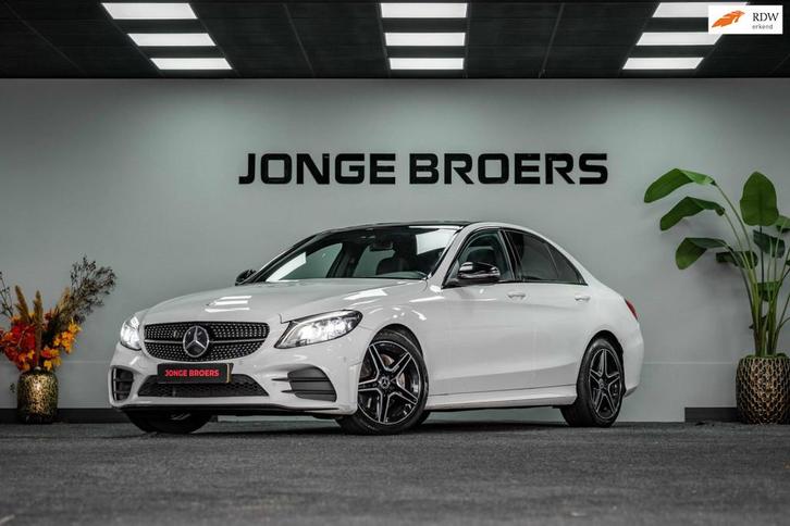 Mercedes-Benz C-klasse 180 Business Solution AMG | Panoramad, Auto's, Mercedes-Benz, Bedrijf, Te koop, C-Klasse, ABS, Achteruitrijcamera