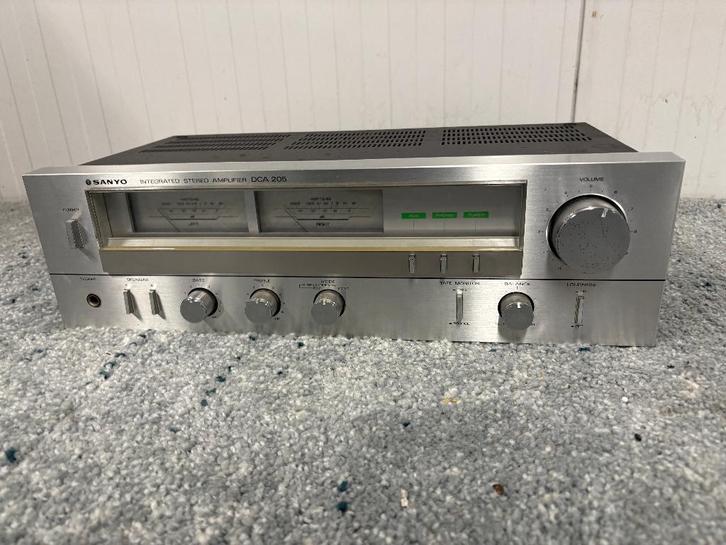 Sanyo DCA-205 versterker 1975, Audio, Tv en Foto, Versterkers en Receivers, Gebruikt, Stereo, 60 tot 120 watt, Overige merken