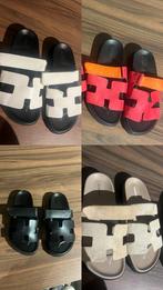 Hermes slippers maat 37-38-39, Kleding | Dames, Schoenen, Slippers, Zwart, Nieuw, Ophalen of Verzenden