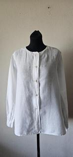 witte blouse van Pomandere maat 36 (5425), Verzenden, Maat 36 (S), Wit