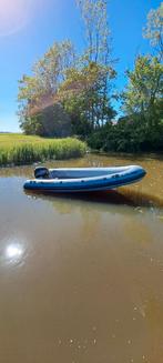 RIB 4.5meter ex offshore 40pk mercury en trailer inruil moge, Watersport en Boten, Ophalen of Verzenden
