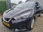 Nissan Micra 1.0L Acenta Clima., Auto's, Stof, Gebruikt, Zwart, Origineel Nederlands