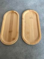 2 houten schaaltjes voor tapas hapjes, Ophalen of Verzenden, Overige stijlen, Aardewerk, Schaal of Schalen