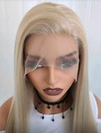 Nieuwe blonde lace-wig 24 inch. De laaste!, Sieraden, Tassen en Uiterlijk, Uiterlijk | Haarverzorging, Ophalen of Verzenden, Nieuw