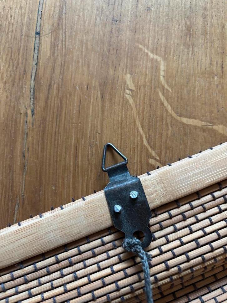 2x rieten/bamboe rolgordijnen Xenos 120x180cm, Huis en Inrichting, Stoffering | Gordijnen en Lamellen, Gebruikt, 100 tot 150 cm