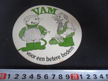 sticker VAM voor een betere bodem strip boer dokter beschikbaar voor biedingen