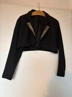 Mooi kort zwart jasje voor Kerst, Ophalen of Verzenden, Zo goed als nieuw, Maat 38/40 (M), Zwart