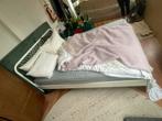 Ikea bed nesttun 160x200 in goede staat, wit, Ophalen, Gebruikt, Wit, Tweepersoons
