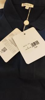 Montcler XXL nieuwe poloshirt blauw lange mouwen, Moncler, Blauw, Nieuw, Overige maten