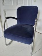 Gispen fauteuil, Huis en Inrichting, Fauteuils, Ophalen, Gebruikt, Metaal, 50 tot 75 cm