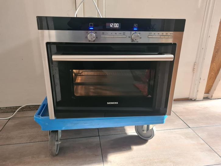 Luxe Siemens inbouw combi oven magnetron model HB84E562, Witgoed en Apparatuur, Ovens, Gebruikt, Inbouw, Oven met grill, 45 tot 60 cm
