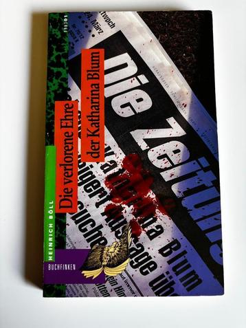 Die verlorene Ehre der Katharina Blum -Heinrich Böll - DUITS beschikbaar voor biedingen